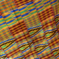 Tissu d'Afrique # 7: le kente (kite/kéta)